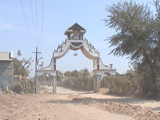 Entrance of Village